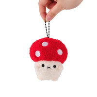 Keyring - Ricemogu - Red and White Mushroom