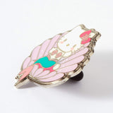 Hello Kitty Mermaid Clam Enamel Pin