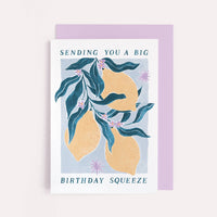 Lemons Birthday Card