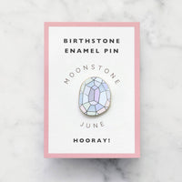 Birthstone Enamel Pin: Choose your month