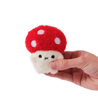 Keyring - Ricemogu - Red and White Mushroom