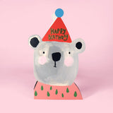 Bear Shaped Card