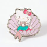 Hello Kitty Mermaid Clam Enamel Pin