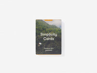 Simplicity Minimalist Lifestyle Cards