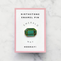 Birthstone Enamel Pin: Choose your month