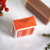 100% Natural Vegan Lather Christmas Soap Bar