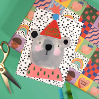 Bear Shaped Card