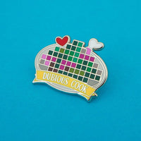 Dubious Cook Enamel Pin