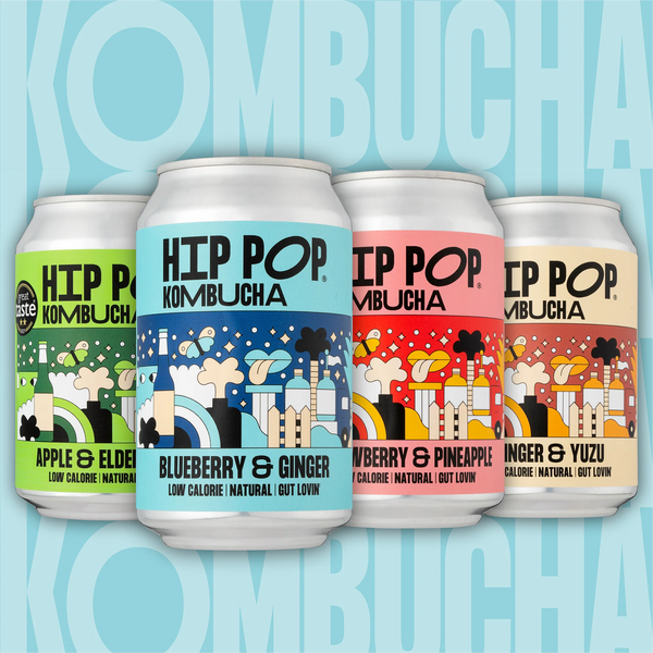 Hip Pop kombucha cold drink