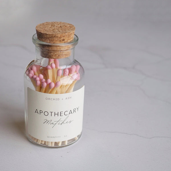 Pink Apothecary Matches