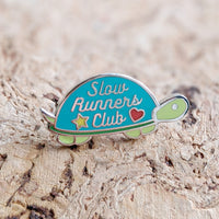 Slow Runners Club Enamel Pin