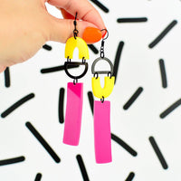 Mismatch Statement Earrings